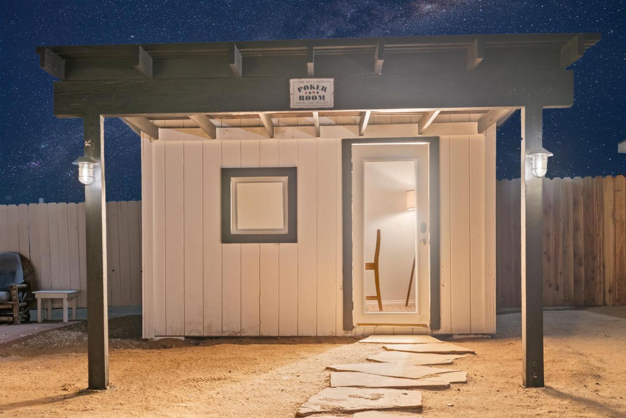 Private Jt Cabin - Ev L2 Station, Hammocks, Fire Pit, Bbq, Bocce Ball, Cornhole Yucca Valley Buitenkant foto