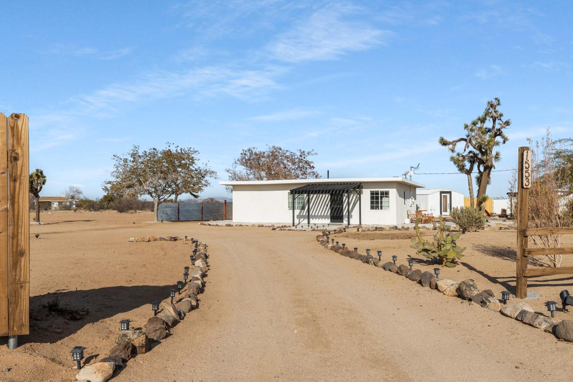 Private Jt Cabin - Ev L2 Station, Hammocks, Fire Pit, Bbq, Bocce Ball, Cornhole Yucca Valley Buitenkant foto